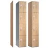 Timber Faced Lockers With ActiveCoat -Silverline Sales Store 008534
