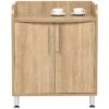 Trilogy 2 Door Credenza -Silverline Sales Store 008868