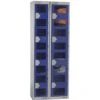 Store-It Punched Door Lockers With ActiveCoat -Silverline Sales Store 013916