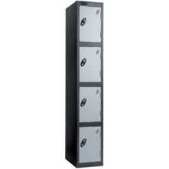 Black Carcass Premium Lockers With ActiveCoat -Silverline Sales Store 014819
