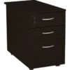 NEXT DAY Eclipse Black Desk High Pedestals -Silverline Sales Store 015463