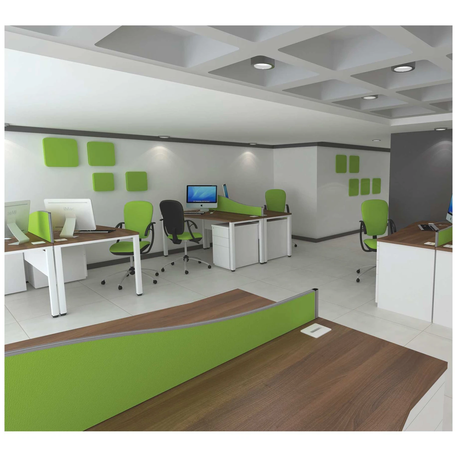 Presence Desk High Pedestals 4 Presence Desk High Pedestals - Image 2