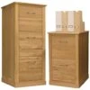 Cavalli Solid Oak Filing Cabinets -Silverline Sales Store 016192