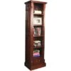 Argento Solid Mahogany Narrow Bookcase 2 Argento Solid Mahogany Narrow Bookcase -Silverline Sales Store 017093