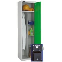 Uniform Coin Retain Lockers With ActiveCoat