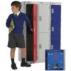 Store-It Primary Coin Return Lockers With ActiveCoat -Silverline Sales Store 017326