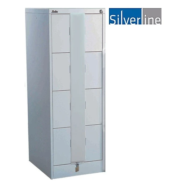 Silverline Secure Midi Filing Cabinets 3 Silverline Secure Midi Filing Cabinets
