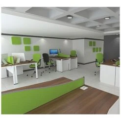 Presence Heavy Duty Wave Desk Extension Pedestals -Silverline Sales Store 028005