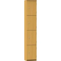 Wooden Cloakroom Lockers -Silverline Sales Store 034352