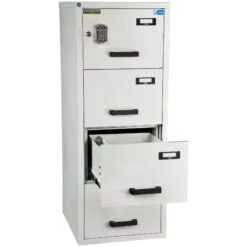 Burton Fire Resistant Filing Cabinets MKII -Silverline Sales Store 057882