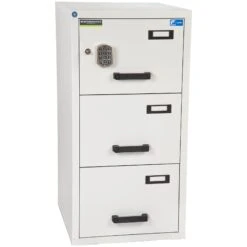 Burton Fire Resistant Filing Cabinets MKII -Silverline Sales Store 057883