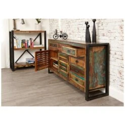Accrington Reclaimed Wood Large Sideboard 9 Accrington Reclaimed Wood Large Sideboard -Silverline Sales Store 070491
