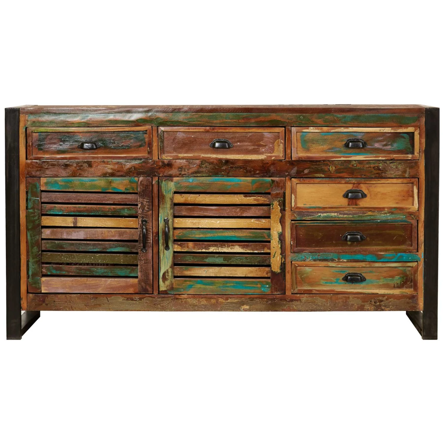 Accrington Reclaimed Wood Large Sideboard 3 Accrington Reclaimed Wood Large Sideboard