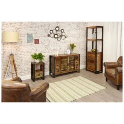 Accrington Reclaimed Wood Sideboard -Silverline Sales Store 070683