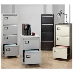 NEXT DAY Bisley Contract Steel Filing Cabinets -Silverline Sales Store 072667
