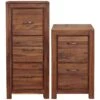 Fernhurst Solid Walnut Filing Cabinets