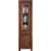 Fernhurst Solid Walnut Narrow Glazed Bookcase 2 Fernhurst Solid Walnut Narrow Glazed Bookcase -Silverline Sales Store 072995