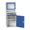 Bott Verso TFT Computer Cupboard 650W X 1650H 1 Bott Verso TFT Computer Cupboard 650W X 1650H -Silverline Sales Store 076379