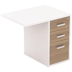 Interface Colour Desk Extension Pedestals