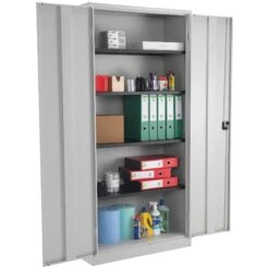 Commerce II Steel Office Cupboards 11 Commerce II Steel Office Cupboards -Silverline Sales Store 080141