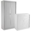 Commerce II Steel Tambour Cupboards 2 Commerce II Steel Tambour Cupboards -Silverline Sales Store 080188