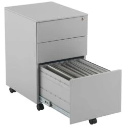 Commerce II Steel Mobile Pedestals -Silverline Sales Store 080653