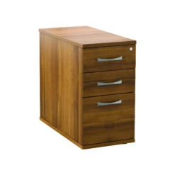Eden II Desk High Pedestals