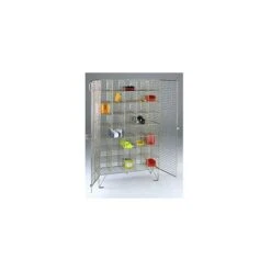 Multi Compartment Wire Mesh Lockers