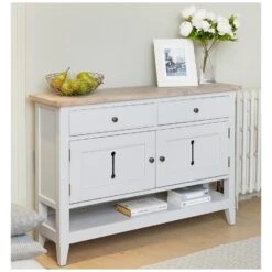 Autograph Solid Wood Small Sideboard -Silverline Sales Store 085769