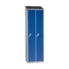 Fully Welded Narrow 1 Door Sloping Top Locker 2 Fully Welded Narrow 1 Door Sloping Top Locker -Silverline Sales Store 086934