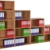 Karbon Office Bookcases 2 Karbon Office Bookcases -Silverline Sales Store 088152