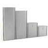 Vogue Essential White Tambour Cupboards -Silverline Sales Store 089339