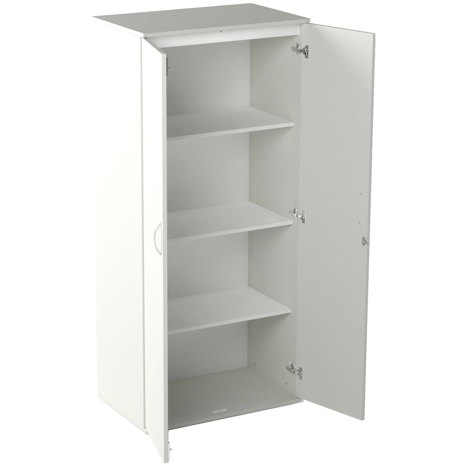Vogue Essential White Office Cupboards 8 Vogue Essential White Office Cupboards - Image 6