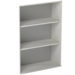 Vogue Essential White Office Bookcases -Silverline Sales Store 089355