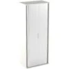 NEXT DAY Vogue Essential White Tambour Cupboards -Silverline Sales Store 089365