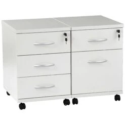Karbon Mobile Under Desk Pedestals 27 Karbon Mobile Under Desk Pedestals -Silverline Sales Store 090541