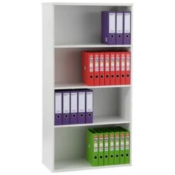 Karbon Office Bookcases -Silverline Sales Store 090558