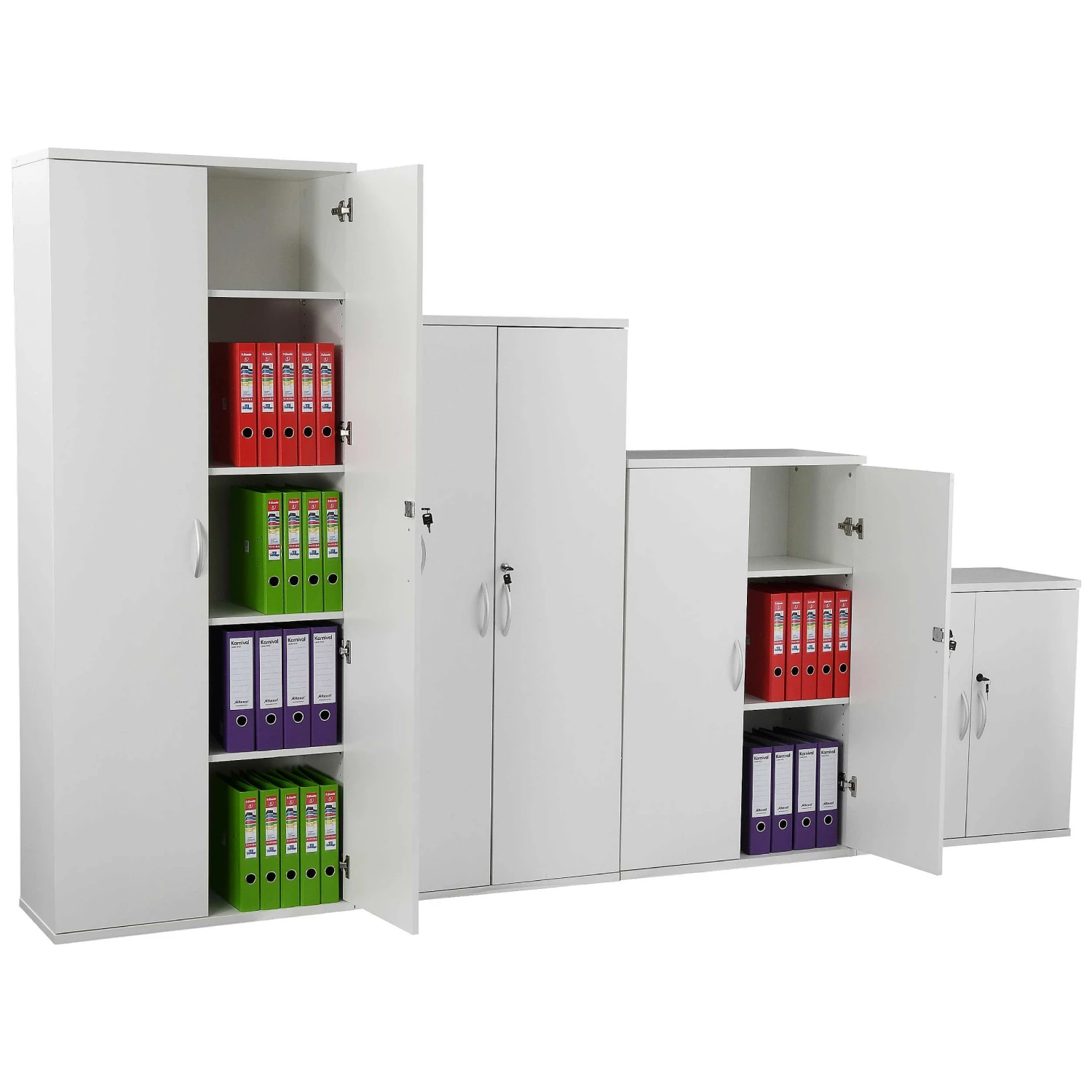 Karbon Wooden Office Cupboards 4 Karbon Wooden Office Cupboards - Image 2