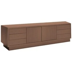 Boss Design Medio Combination Wood Veneer Credenza -Silverline Sales Store 094028