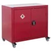 Flammable Liquid Mobile Cupboards 1 Flammable Liquid Mobile Cupboards -Silverline Sales Store 098347