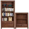 Fernhurst Solid Walnut Bookcases 2 Fernhurst Solid Walnut Bookcases -Silverline Sales Store 099288