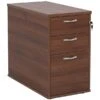 Malbec II Walnut Desk High Pedestals -Silverline Sales Store 099337
