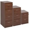 Malbec II Walnut Filing Cabinets -Silverline Sales Store 099341