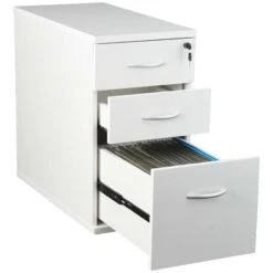 Karbon Desk High Pedestals -Silverline Sales Store 099778