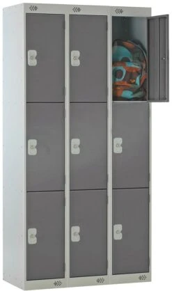 Store-It British Standard Metric Lockers With ActiveCoat 23 Store-It British Standard Metric Lockers With ActiveCoat -Silverline Sales Store 101779