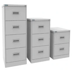 Silverline Midi Filing Cabinets