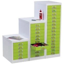 Silverline Two Tone Multi Drawer Cabinets -Silverline Sales Store 102287