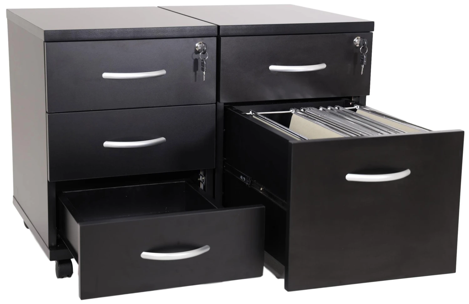 Karbon Mobile Under Desk Pedestals 4 Karbon Mobile Under Desk Pedestals - Image 2