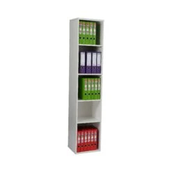 Karbon Narrow Bookcases -Silverline Sales Store 104241
