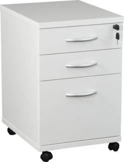 Karbon Tall Under Desk Mobile Pedestals -Silverline Sales Store 104259